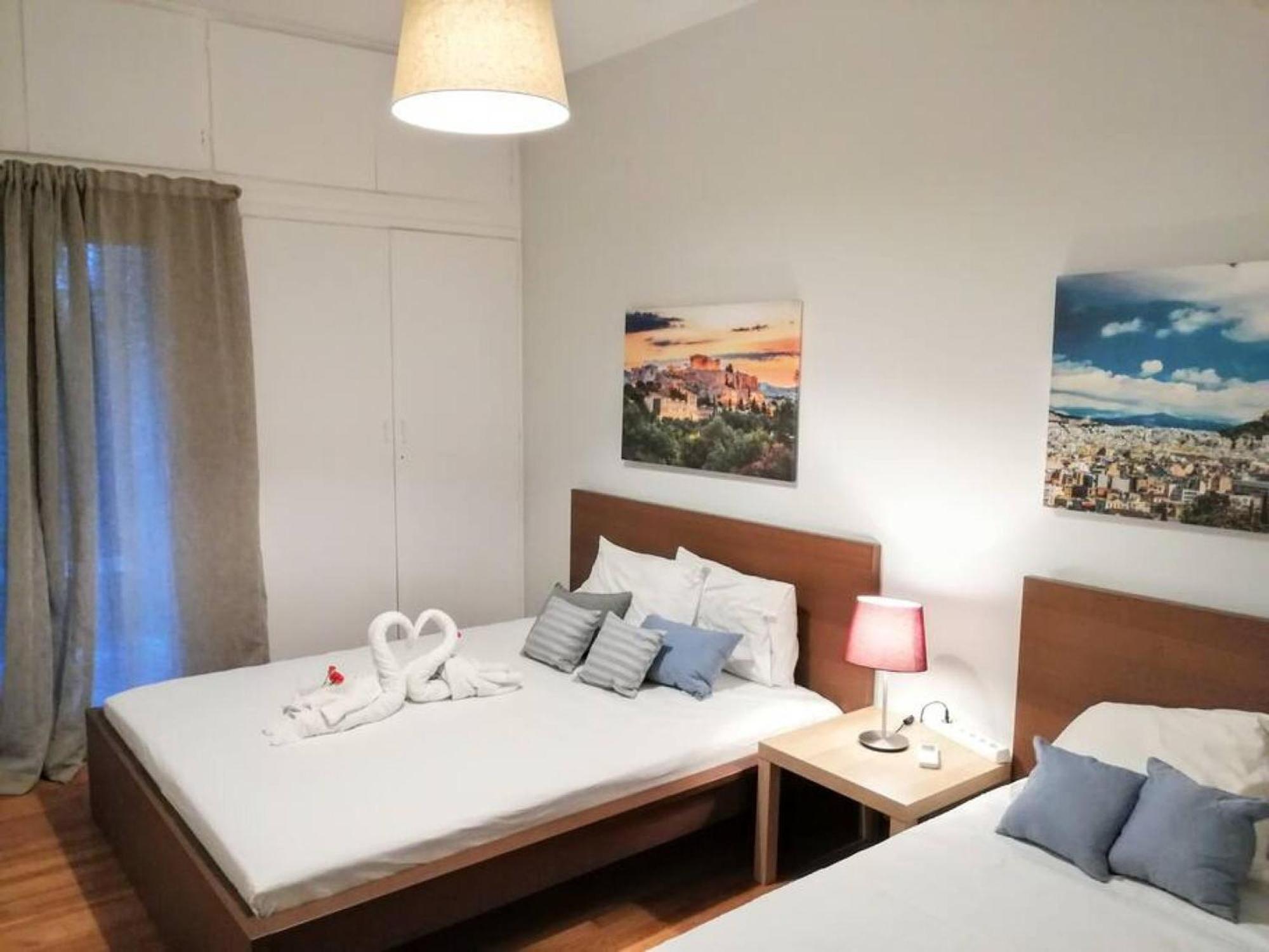 Comfortable Apartment In Acropolis Atene Esterno foto