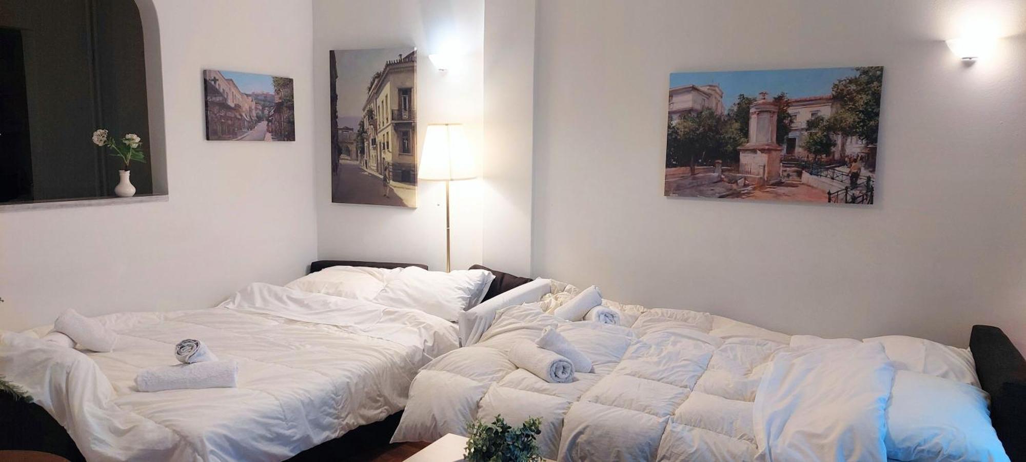 Comfortable Apartment In Acropolis Atene Esterno foto